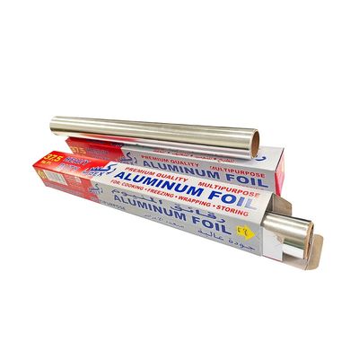 Vender directamente cocina 5m/10m Rollo de papel de aluminio resistente al calor con logotipo personalizado