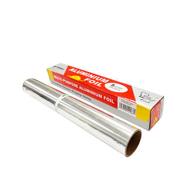 30 micrones de papel de papel de papel de aluminio 10m con superficie lubricada para el embalaje de alimentos