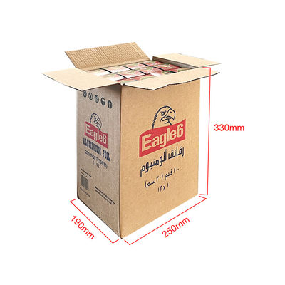 Logotipo personalizado Rollo de papel de aluminio pesado para embalaje de sándwiches y chocolate para el hogar