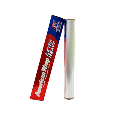 Rollo de papel de aluminio de temperatura suave 8011 para la economía Embalaje de alimentos cocina a prueba de aceite en restaurantes