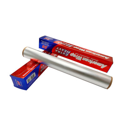 Rollo de papel de aluminio de temperatura suave 8011 para la economía Embalaje de alimentos cocina a prueba de aceite en restaurantes