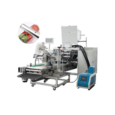 Máquina automática de fabricación de papel de aluminio de alta velocidad de 380 V para cortar y retorcer rollos