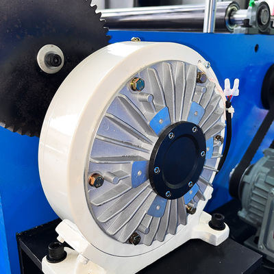 350 KG Manual de película de estiramiento Roll Rewinder de un solo husillo de aluminio de lámina de corte y reenrollamiento máquina