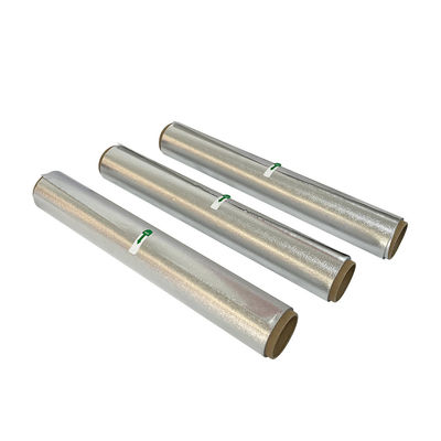 Temperatura suave 8011 bobina de papel de aluminio de grado alimenticio para horno rollo de horneado en forma de rollo