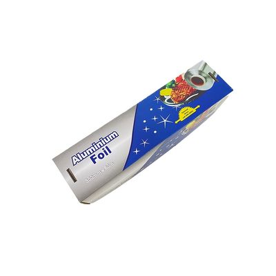 Papel de papel de aluminio de 0,02 mm 30 cm para cocinar envases de alimentos