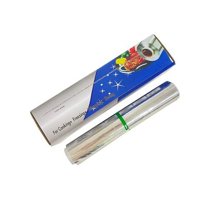 Papel de papel de aluminio de 0,02 mm 30 cm para cocinar envases de alimentos