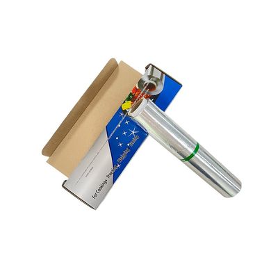 Papel de papel de aluminio de 0,02 mm 30 cm para cocinar envases de alimentos