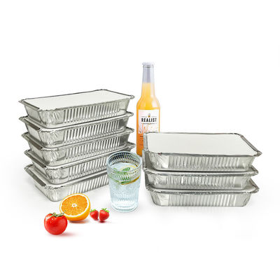 Contenedor de papel de aluminio desechable para el embalaje y la entrega de alimentos