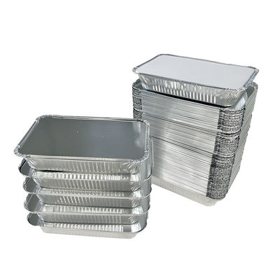 Contenedor de papel de aluminio desechable para el embalaje y la entrega de alimentos