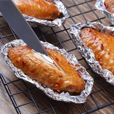 Envases alimentarios reciclables de papel de aluminio para el tratamiento compuesto de la cocina