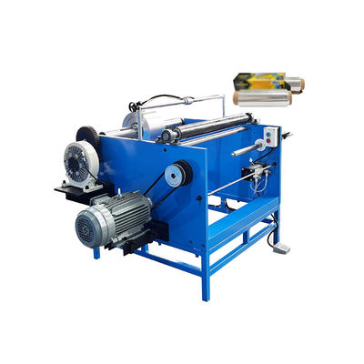 Máquina de remolque manual de película de estiramiento para material de embalaje de plástico con accionamiento eléctrico
