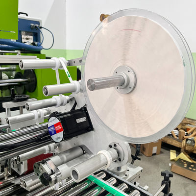 Máquina de corte de papel de aluminio de 4 ejes con función de rebobinado automático