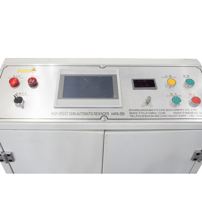 Máquina semiautomática de retorcer película de aluminio y de adhesión con grado semiautomático