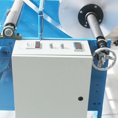 Material de embalaje de madera Rewinder manual para la máquina de papel de aluminio doméstico