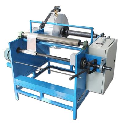 Material de embalaje de madera Rewinder manual para la máquina de papel de aluminio doméstico