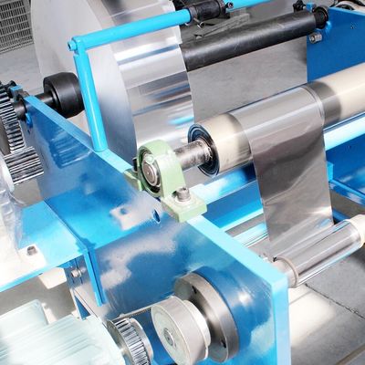 Material de embalaje de madera Rewinder manual para la máquina de papel de aluminio doméstico