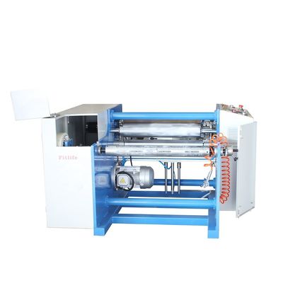 Máquina semiautomática para retorcer hojas de aluminio con trazo de centrada de 20 mm
