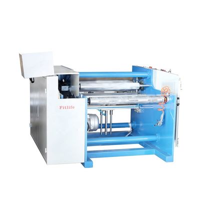 Máquina semiautomática para retorcer hojas de aluminio con trazo de centrada de 20 mm