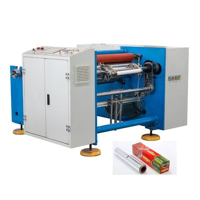 Máquina semiautomática para retorcer hojas de aluminio con trazo de centrada de 20 mm