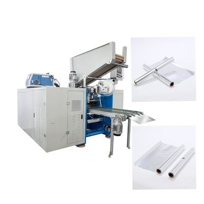 2500 KG Máquina automática de repliegue de papel de aluminio con sistema de control PLC de Siemens