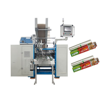 2500 KG Máquina automática de repliegue de papel de aluminio con sistema de control PLC de Siemens