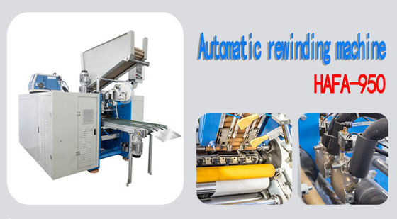 2500 KG Máquina automática de repliegue de papel de aluminio con sistema de control PLC de Siemens